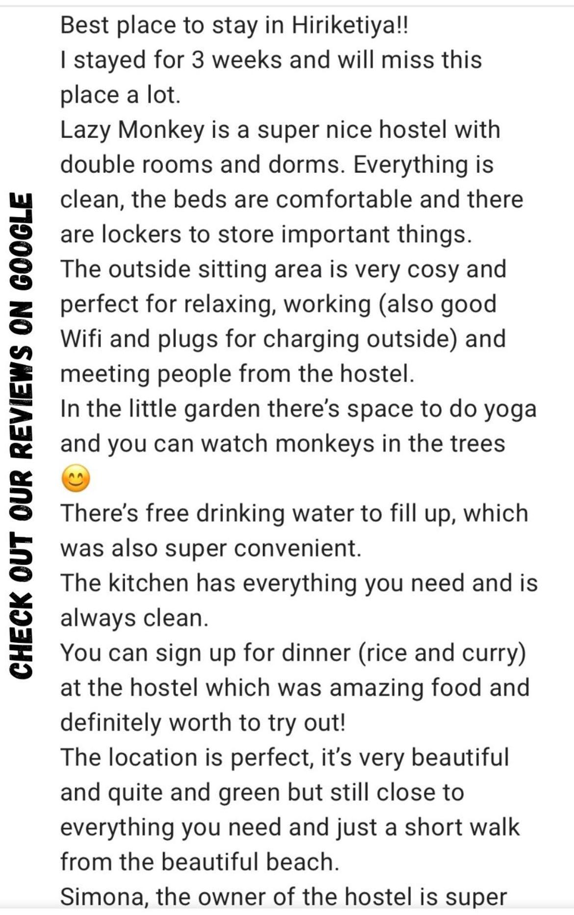 Lazy Monkey Surfhostel - Sri Lanka Dikwella Esterno foto